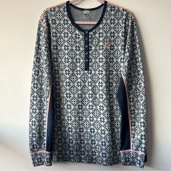 Kari Traa Women's Rose Long Sleeve Wool Top - Picture 3 of 13